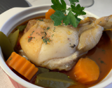 Cocotte de lapin en bouillabaisse