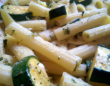 Penne aux courgettes