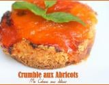 Crumble aux abricots rapide