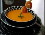 Velouté de courge musquée au lait de coco, citronnelle et gingembre