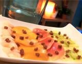 Carpaccio de fruits exotiques