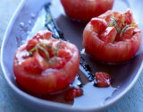 Tomates farcies aux fraises