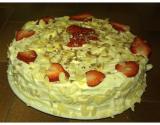 Fraisier au mascarpone vanillé