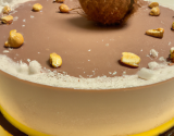 Entremet à la noix de coco