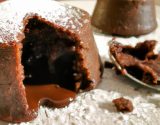 Fondant au chocolat aux saveurs vanillées