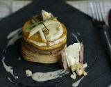 Mille-feuille Le Rustique : Brie, Pommes et Andouillettes