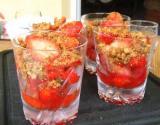 Crumble aux fraises facile