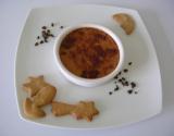 Crème brûlée à la chicorée caramélisée à la vergeoise et speculoos à l'orange confite