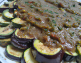 Sauce aux aubergines et aux courgettes