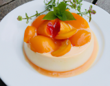 Bavaroises au coulis d'abricots