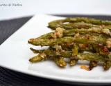 Haricots verts grillés au parmesan