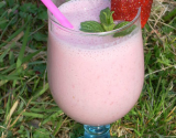 Smoothie fraise-vanille