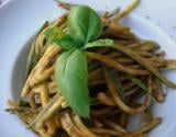 Tagliatelles de courgettes aux tomates et basilic