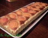 Tarte aux abricots et nougat