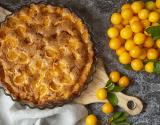 Tarte briochée aux mirabelles légère