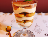 Verrine de tiramisu 'Belle-Hélène'