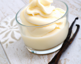 Crème anglaise glacée à la vanille