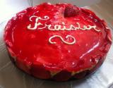 Fraisier traditionnel aux fraises Charlotte