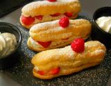 Eclairs aux fraises