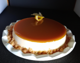 Entremet à la confiture de lait