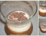 Duo de mousse choco poire