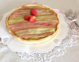 Tarte fraises - rhubarbe