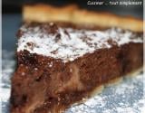 Tarte au cookies et au Nutella