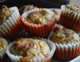 Muffins aux tomates séchées et fromage de chèvre