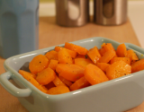 Carottes sautées à l'orange et au gingembre