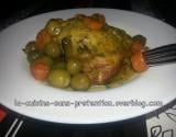 Tadjine zitoune (poulet aux olives)...