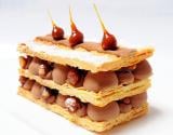 Mille-feuilles chocolat-safran