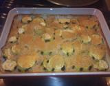 Gratin riz courgettes