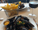 Moules marinières et frites comme en Belgique !