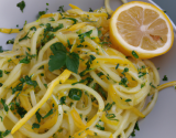 Linguini au citron