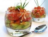 Avocat au crabe en verrine