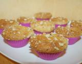 Mini muffins au chocolat blanc noisette