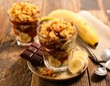 Crumble chocolat banane