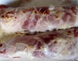 Rouleau d'épinard au jambon gratiné à la béchamel