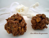 Roses des Sables aux amandes pistaches raisins secs et chocolat