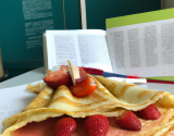 Crêpe aux fraises Tagada