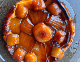 Tarte tatin aux quetsches