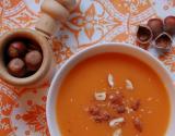 Velouté de courges aux noisettes