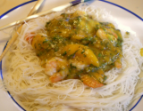 Crevettes Thaï à la mangue