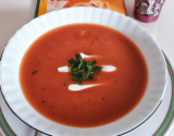 Soupe à la tomate économique