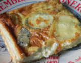 Tarte aux 4 fromages et au cottage cheese