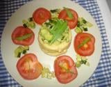 Scones de polenta et sa poêlée de courgettes