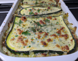 Gratin de courgettes à la brandade