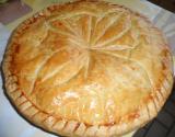 Galette des rois à la noisette et pépites de chocolat