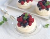 Mini pavlovas aux fruits rouges