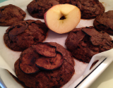 Pomme au four aux cookies au chocolat